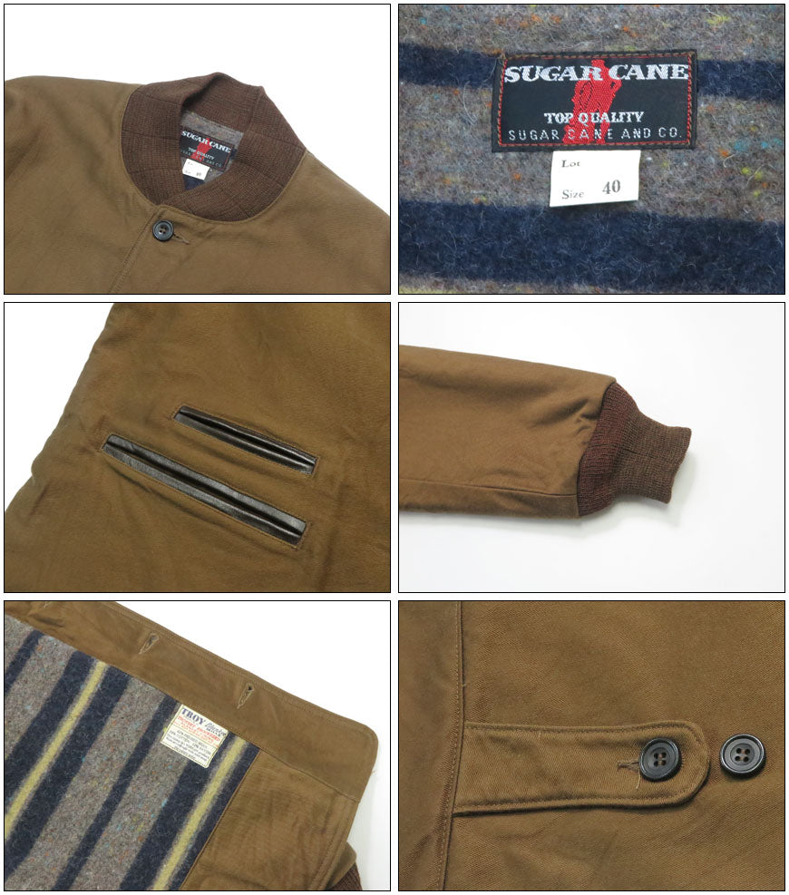 SUGAR CANE シュガーケーン モールスキンジャケット FICTION ROMANCE 9.5oz. MOLESKIN JACKET SC15831
