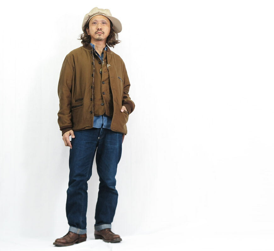 SUGAR CANE シュガーケーン モールスキンジャケット FICTION ROMANCE 9.5oz. MOLESKIN JACKET SC15831