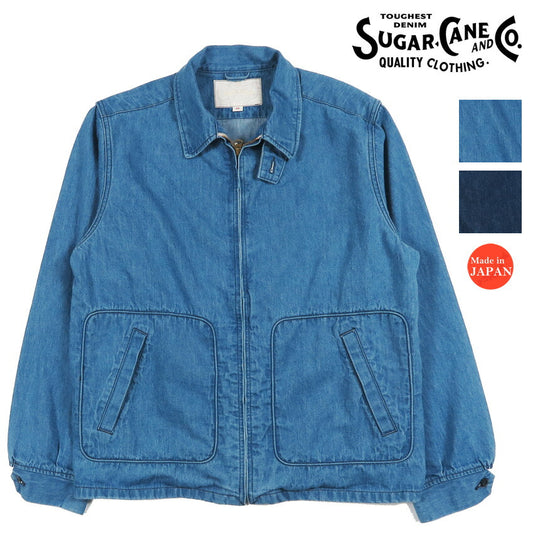 슈가케인 SUGAR CANE 데님 스포츠 재킷 도그 이어 재킷 AGED MODEL SC15913 【2026년 봄/여름 신작】
