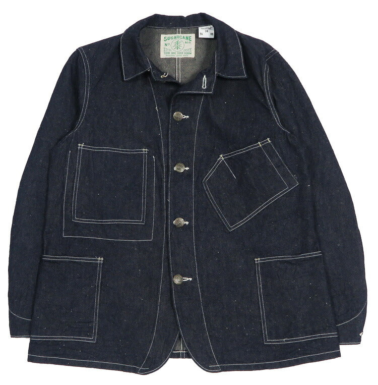 SUGAR CANE シュガーケーン 10.5oz 砂糖黍デニム ワーク コート カバーオール ジャケット SC15920 【2026年秋冬新作】