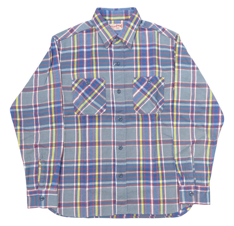 シュガーケーン SUGAR CANE 長袖 ワークシャツ ツイルチェック TWILL CHECK WORK SHIRT SC29363