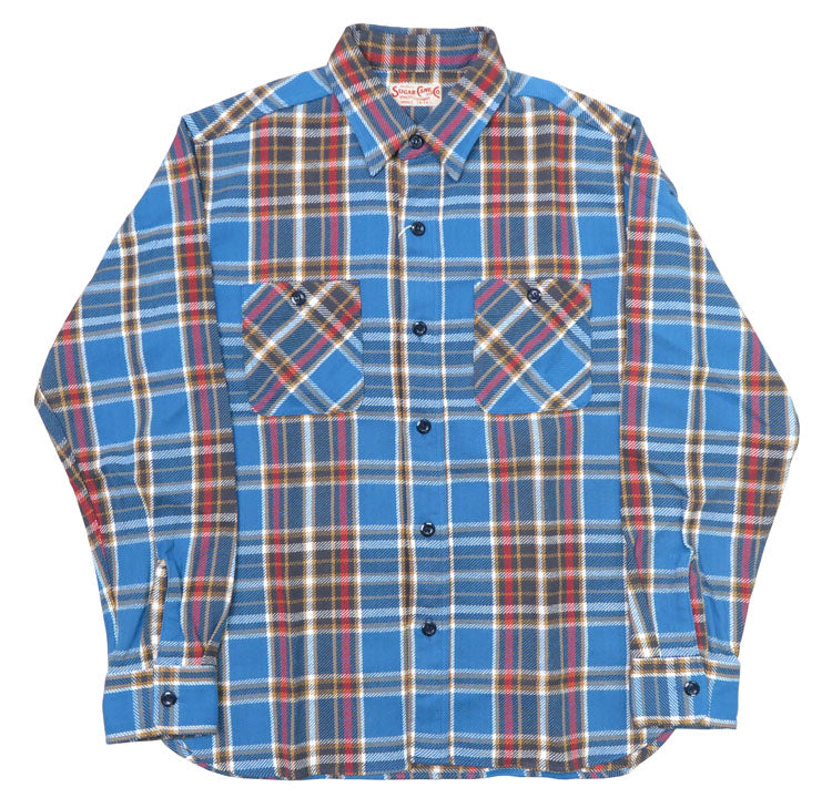 シュガーケーン SUGAR CANE 長袖 ワークシャツ ツイルチェック TWILL CHECK WORK SHIRT SC29363