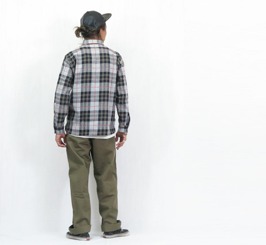 シュガーケーン SUGAR CANE 長袖 ワークシャツ ドビーチェック FICTION ROMANCE DOBBY CHECK WORK SHIRT   SC29583