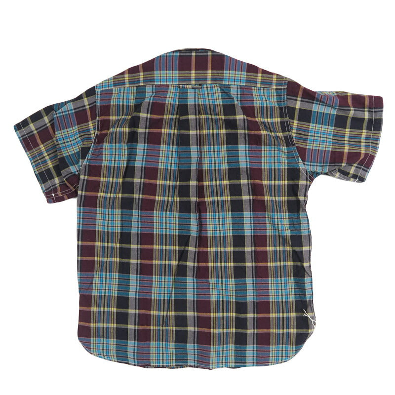 シュガーケーン SUGAR CANE 半袖 マドラスチェックボタンダウンシャツ MADRAS CHECK BUTTON DOWN SHIRT SC39738【2026年春夏新作】
