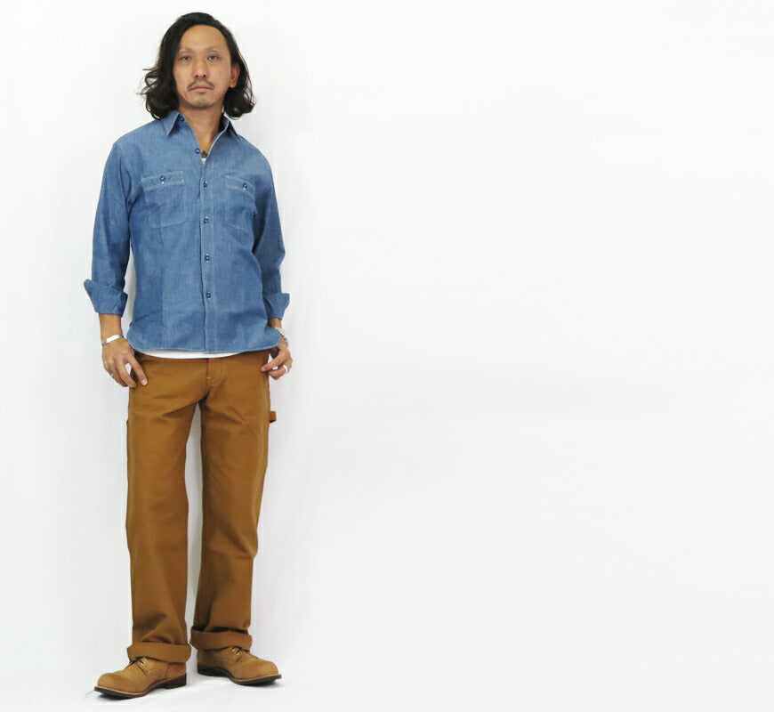 SUGAR CANE シュガーケーン 13oz ブラウンダック ワークパンツ SC42497