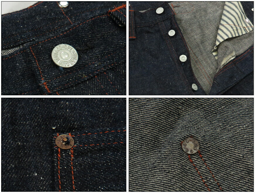 SUGAR CANE シュガーケーン 13oz 阿波藍デニム ワークパンツ ジーンズ FICTION ROMANCE フィクションロマンス SC43203