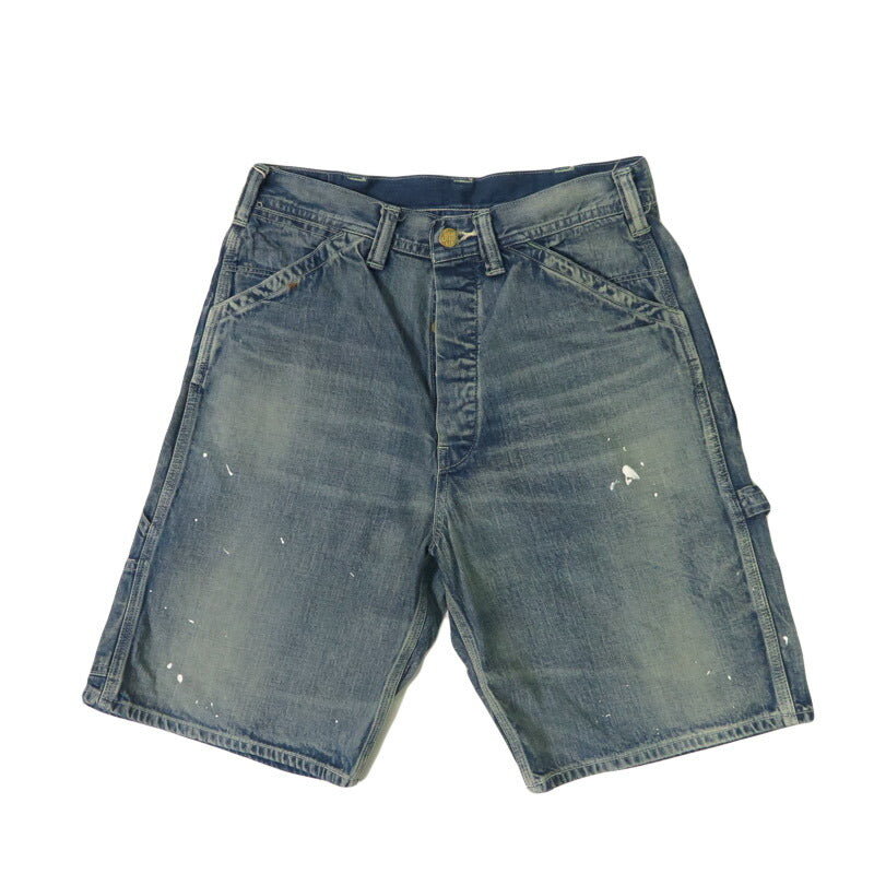SUGAR CANE シュガーケーン 11oz. ブルーデニム ワークショーツ ユーズド加工 AGED MODEL ショートパンツ ハーフパンツ SC52568