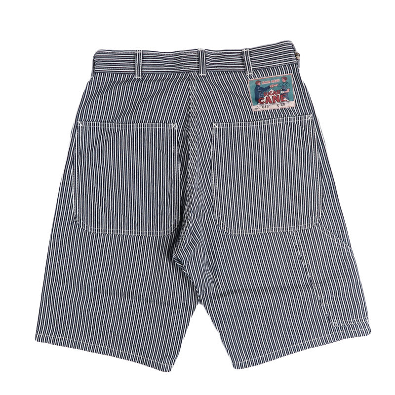 SUGAR CANE シュガーケーン FICTION ROMANCE 6oz.インディゴストライプダブルニーショーツ ショートパンツ ハーフパンツ SC52640 【2026年春夏新作】