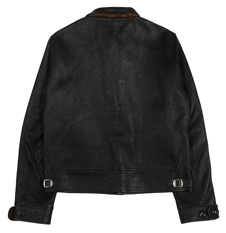 SUGAR CANE SUGAR CANE Mister Freedom MFSC 1930年代 皮革哥萨克夹克 CAMPUS BUTTON JACKET 牛皮 Mister Freedom SC80678 【2026年秋冬新品】