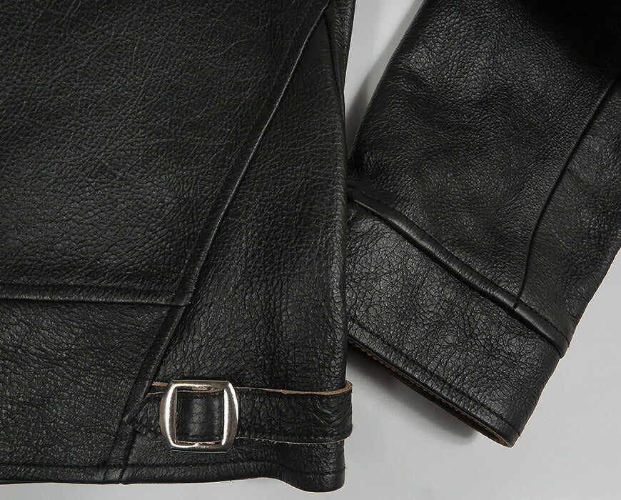 SUGAR CANE SUGAR CANE Mister Freedom MFSC 1930年代 皮革哥萨克夹克 CAMPUS BUTTON JACKET 牛皮 Mister Freedom SC80678 【2026年秋冬新品】