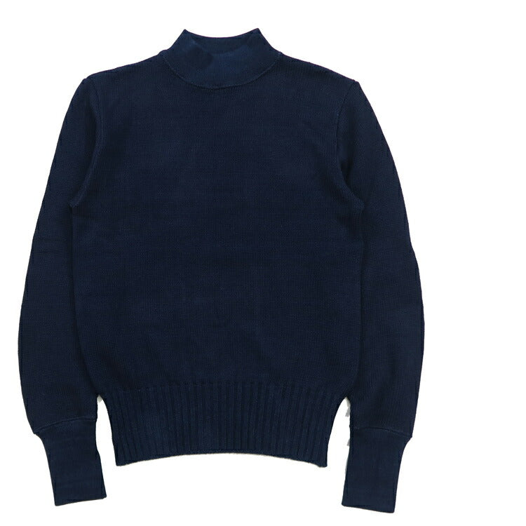 シュガーケーン SUGAR CANE มิสเตอร์ฟรีดอม เสื้อสเวตเตอร์ผ้าฝ้ายอินดิโก้ BRIDGE SUBMARINER SC90263