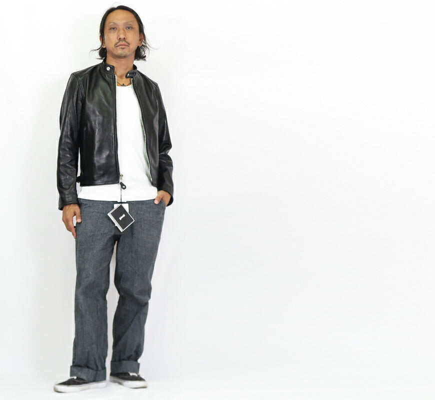ショット Schott ラムレザー 70's シングル ライダース ジャケット 羊革 3111052