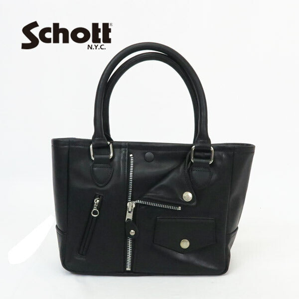 ショット Schott MINI RIDERS TOTE BAG กระเป๋าถือมินิสำหรับนักขี่หนังวัว SCH4976010