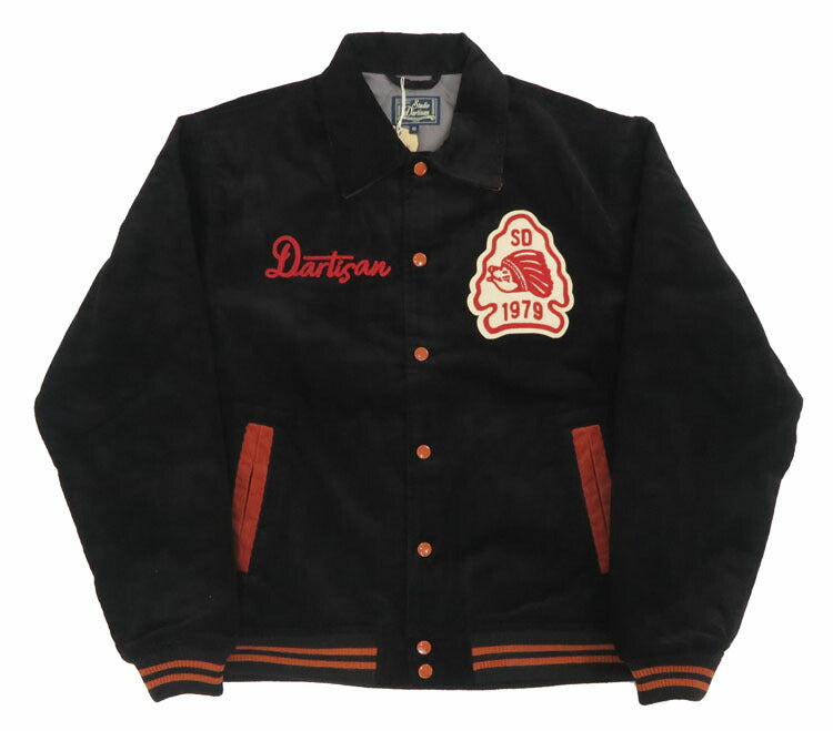 ダルチザン ステュディオ・ダ・ルチザン STUDIO D'ARTISAN แจ็คเก็ตสนามผ้าคอร์ดูรอย刺 embroidery SD4601