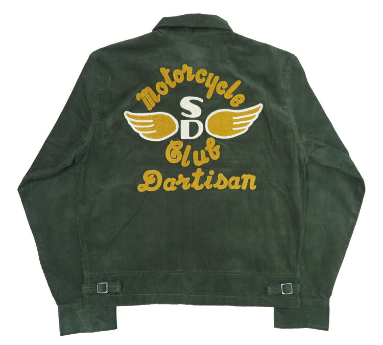 ดัลชิซาน สตูดิโอ ดาร์ติซาน STUDIO D'ARTISAN แจ็กเก็ตผ้าคอร์ดูรอย ปักลาย SD4602