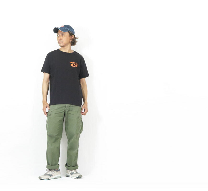 ダルチザン ステュディオ・ダ・ルチザン STUDIO D'ARTISAN เสื้อยืดแขนสั้นผ้าถักแบบแขวน พิมพ์ลายหลัง "TWO PIG MARK" 8153