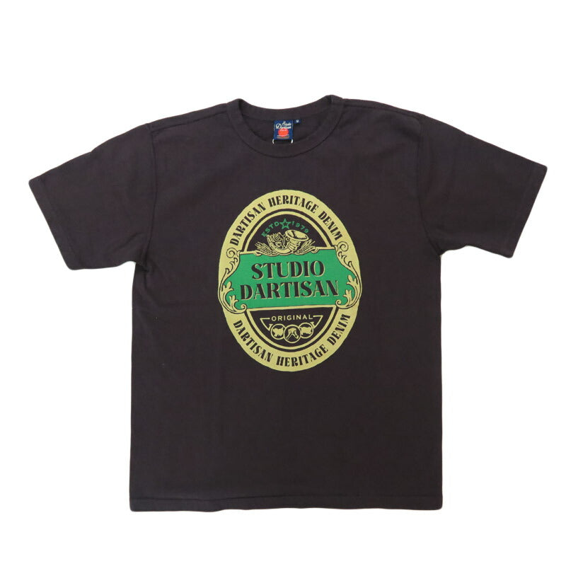 ダルチザン ステュディオ・ダ・ルチザン STUDIO D'ARTISAN 半袖 吊り編み プリント Tシャツ 8179B