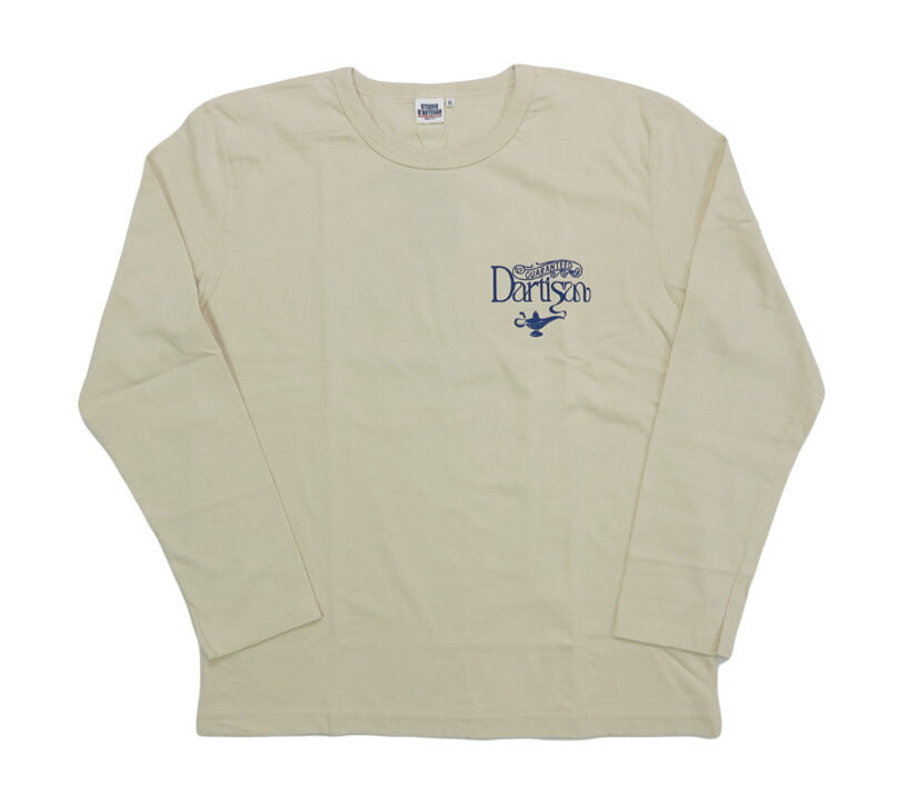 ダルチザン ステュディオ・ダ・ルチザン STUDIO D'ARTISAN 長袖 プリント Tシャツ "GENIE DENIM" 8195A