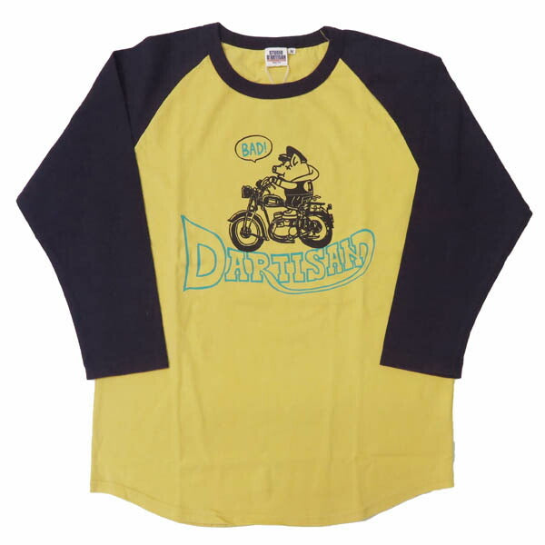 ダルチザン ステュディオ・ダ・ルチザン STUDIO D'ARTISAN ラグランスリーブ 7分袖 Ｔシャツ 8206A【2026年春夏新作】