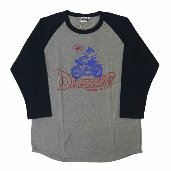 ダルチザン ステュディオ・ダ・ルチザン STUDIO D'ARTISAN ラグランスリーブ 7分袖 Ｔシャツ 8206A【2026年春夏新作】