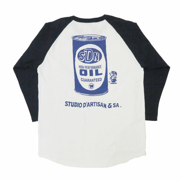ダルチザンステュディオ・ダ・ルチザンSTUDIOD'ARTISANラグラン7分袖Ｔシャツ8206B【2025年秋冬新作】