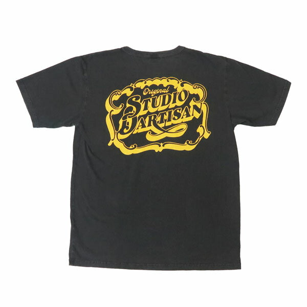 ダルチザン ステュディオ・ダ・ルチザン STUDIO D'ARTISAN ピグメントプリントTシャツ USAコットン 8207A【2026年春夏新作】