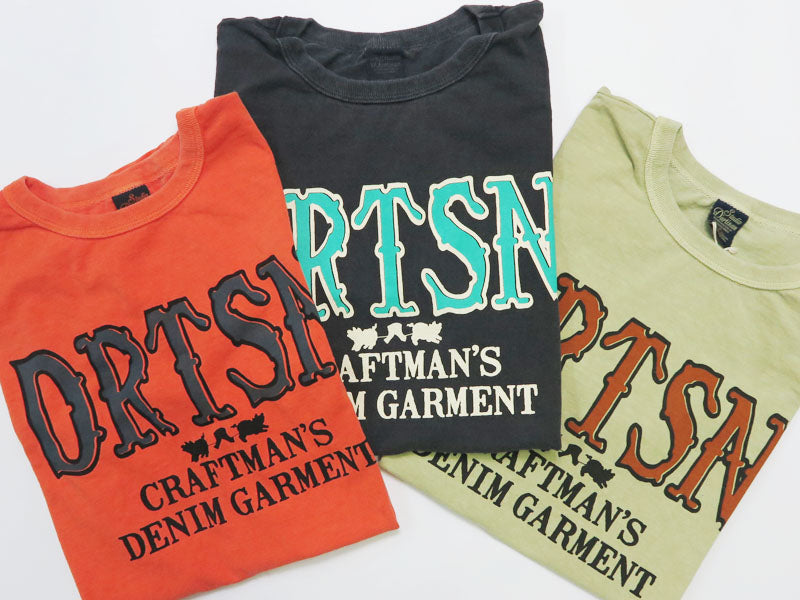 ダルチザン ステュディオ・ダ・ルチザン STUDIO D'ARTISAN ピグメントプリントTシャツ  USAコットン