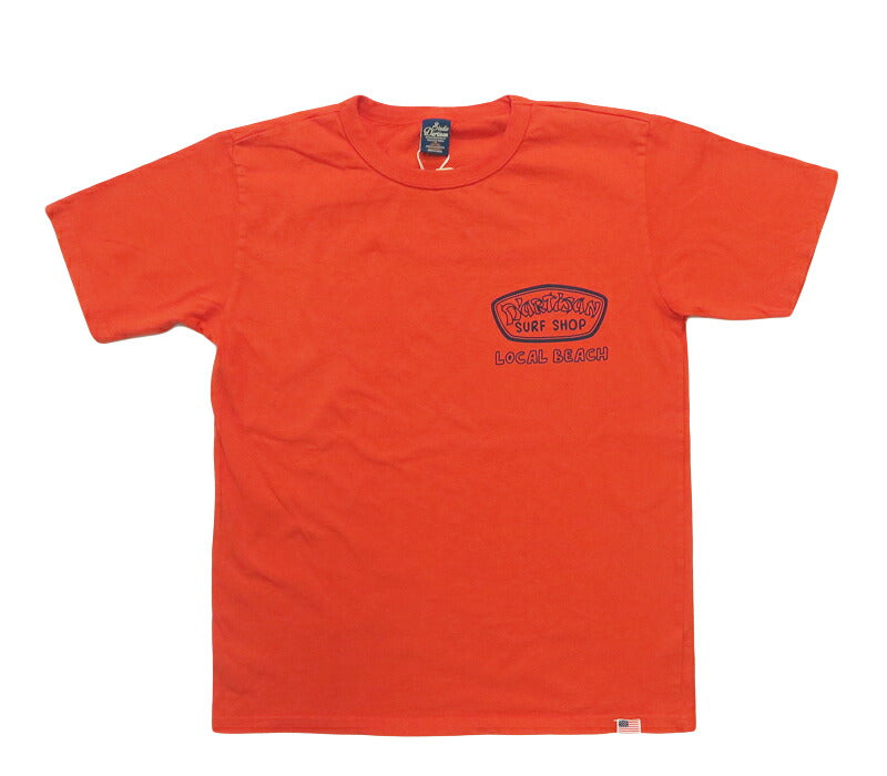 ダルチザン ステュディオ・ダ・ルチザン STUDIO D'ARTISAN USAコットンプリントTシャツ "SURF SHOP" 8210A 【2026年春夏新作】