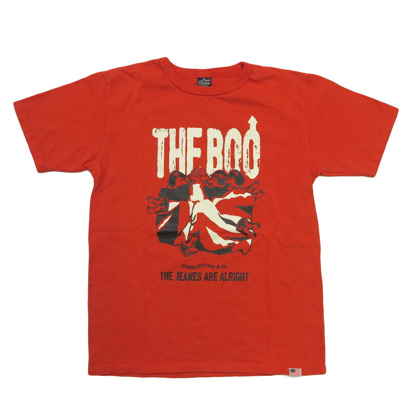 ダルチザン ステュディオ・ダ・ルチザン STUDIO D'ARTISAN プリントTシャツ  USAコットン "THE BOO" 8212A 【2026年春夏新作】