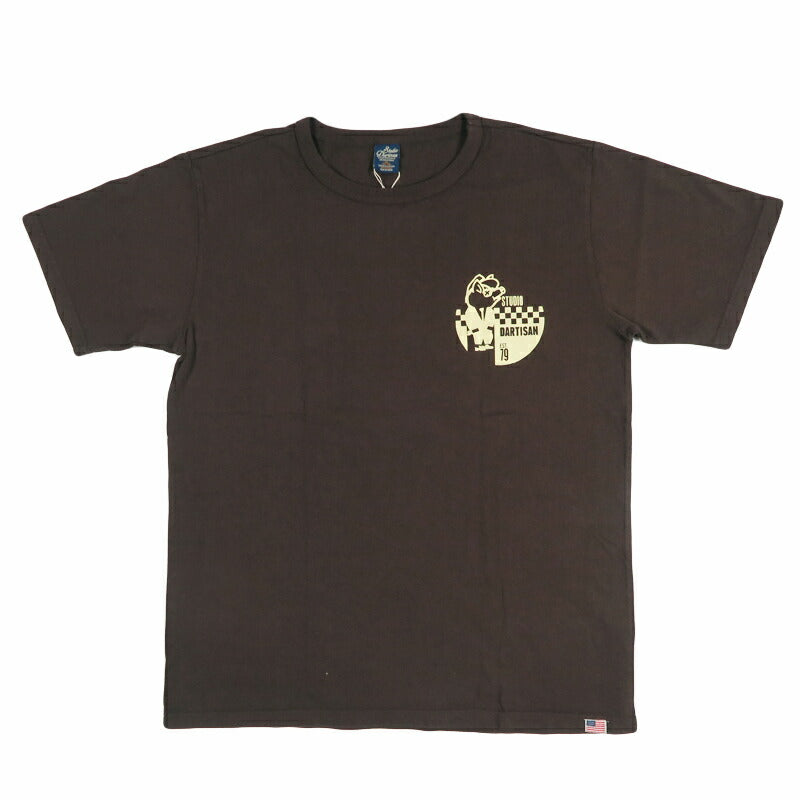 ダルチザン ステュディオ・ダ・ルチザン STUDIO D'ARTISAN プリントTシャツ  USAコットン "2PIG" 8234A【2026年春夏新作】