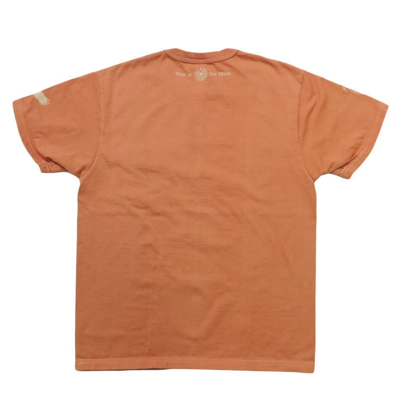 デラックスウェア DELUXEWARE 半袖 Ｔシャツ NATIVE MAZE 厚手 10.5oz吊天竺 ユニオンスペシャル SDTS-2602【2026年春夏新作】