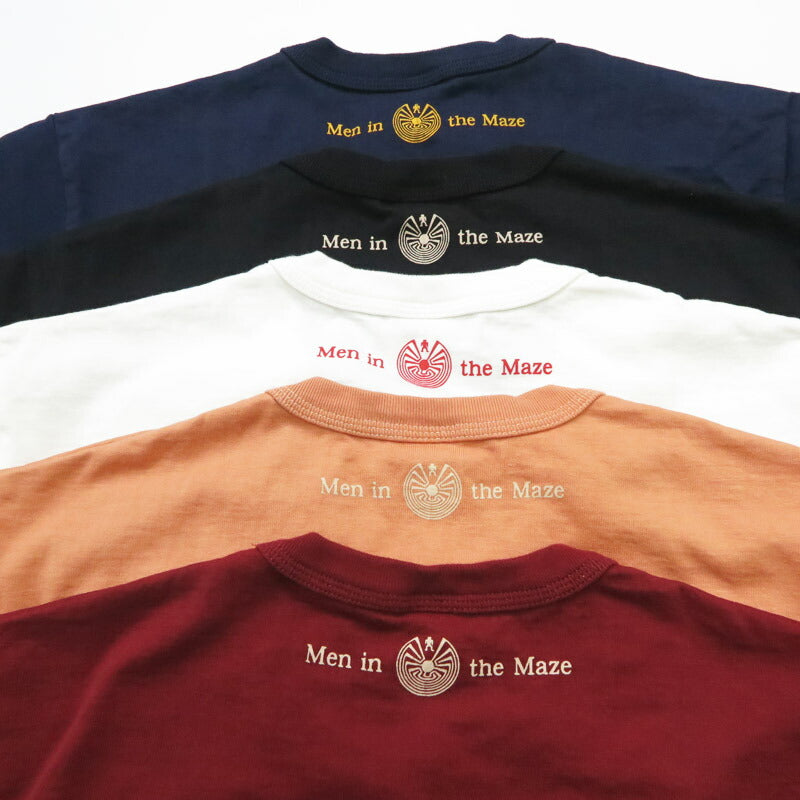 デラックスウェア DELUXEWARE 半袖 Ｔシャツ NATIVE MAZE 厚手 10.5oz吊天竺 ユニオンスペシャル SDTS-2602【2026年春夏新作】
