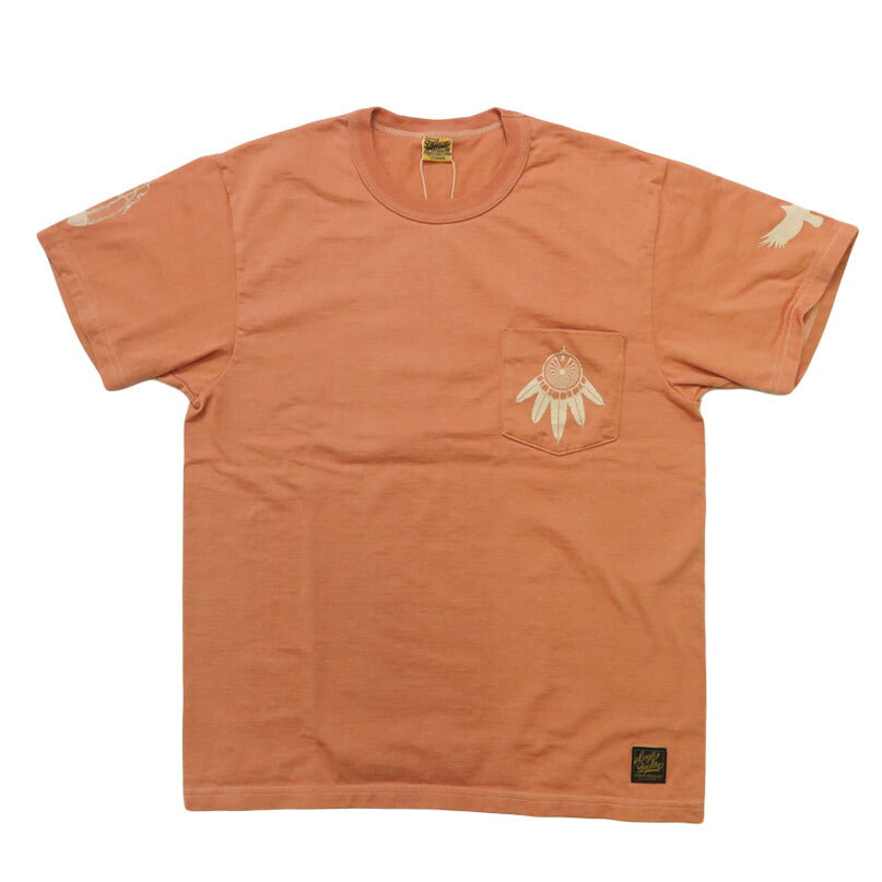 デラックスウェア DELUXEWARE 半袖 Ｔシャツ NATIVE MAZE 厚手 10.5oz吊天竺 ユニオンスペシャル SDTS-2602【2026年春夏新作】
