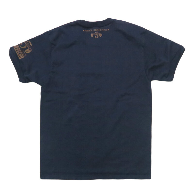 デラックスウェア DELUXEWARE 5NEEDLE SEWING 半袖 Ｔシャツ プリント 吊り編み ユニオンスペシャル SDTS-SW5【2026年春夏新作】