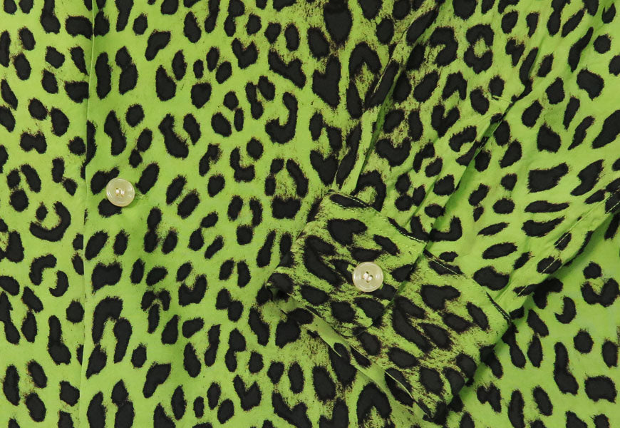 STAROFHOLLYWOODスターオブハリウッド長袖レーヨンオープンカラーシャツLEOPARDアロハシャツハワイアンシャツSH29489【2025年春夏新作】