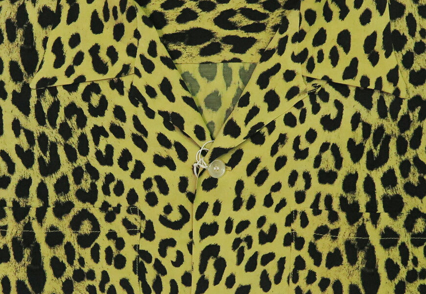 STAROFHOLLYWOODスターオブハリウッド長袖レーヨンオープンカラーシャツLEOPARDアロハシャツハワイアンシャツSH29489【2025年春夏新作】
