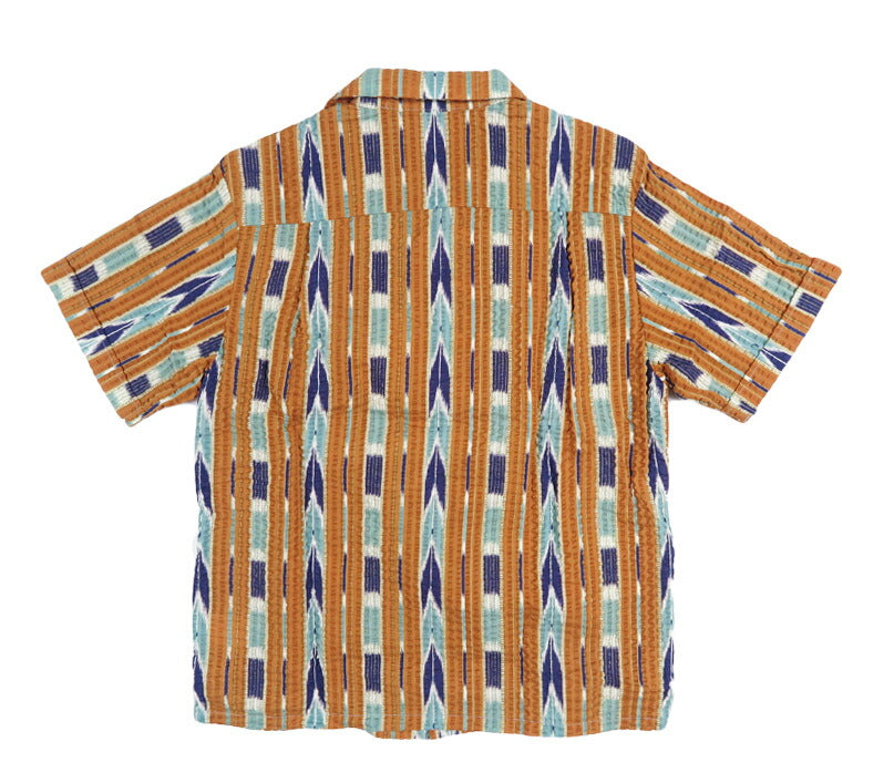 JELADO ジェラード 半袖 シアサッカー ウエストコースト シャツ 矢尻柄 S/S Westcoast Shirt SG21113 【2026年春夏新作】