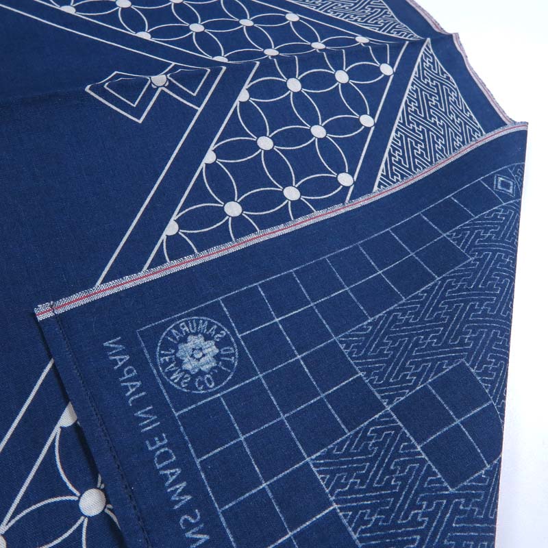 サムライジーンズ SAMURAI JEANS バンダナ インディゴ BANDANA  SJ-BANDANA-04【2026年春夏新作】