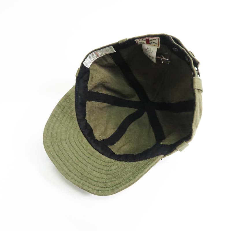 Samurai Jeans SAMURAI JEANS Gorra de Trabajo Back Satin 15oz Oliva SJ201WC-52BP