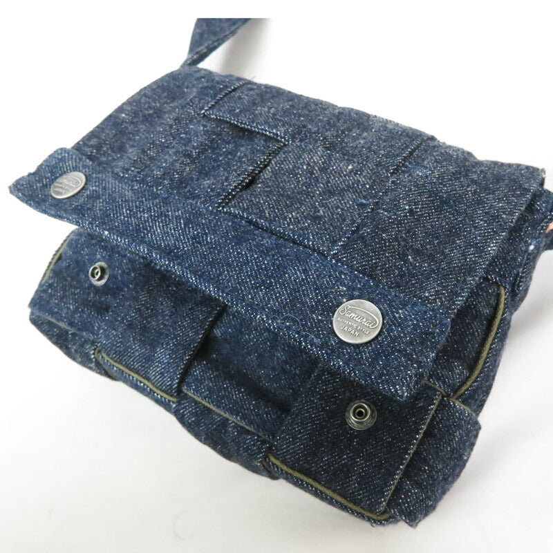 サムライジーンズ SAMURAI JEANS デニムカセットバッグ ショルダーバッグ SJDCB25