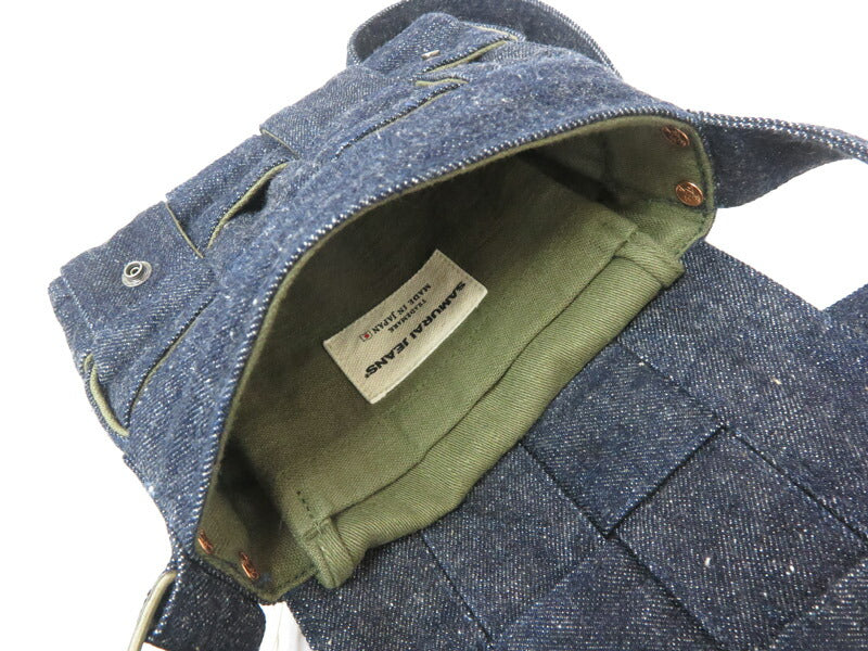サムライジーンズ SAMURAI JEANS デニムカセットバッグ ショルダーバッグ SJDCB25
