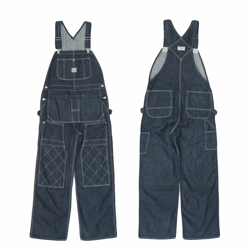 ซามูไรจีन्स SAMURAI JEANS กางเกงเอี๊ยมผ้ายีนส์คอตตอนซามูไร 10oz SJOVAL-SC01