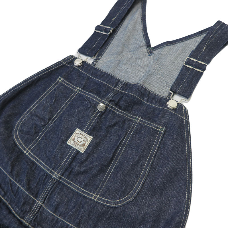 ซามูไรจีन्स SAMURAI JEANS กางเกงเอี๊ยมผ้ายีนส์คอตตอนซามูไร 10oz SJOVAL-SC01