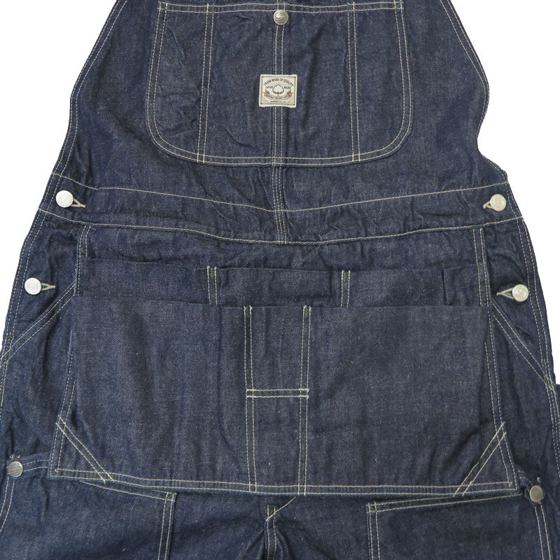 ซามูไรจีन्स SAMURAI JEANS กางเกงเอี๊ยมผ้ายีนส์คอตตอนซามูไร 10oz SJOVAL-SC01