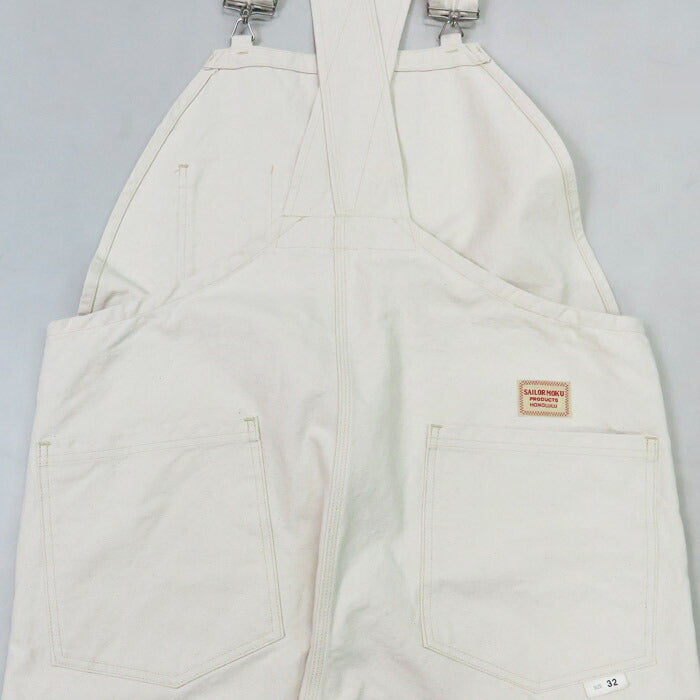 SUN SURF サンサーフ SAILOR MOKU PRODUCTS 10oz. コットンダック ホワイト オーバーオール SM42523
