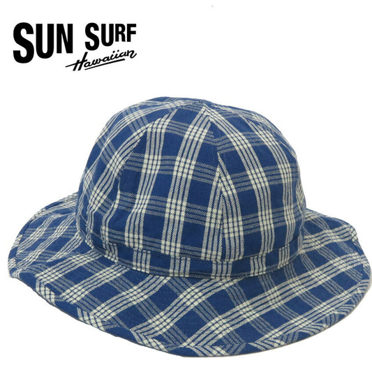 선 서프 SUN SURF OAHU GARMENT 10oz. 팔라카 체크 햇 PALAKA CHECK HAT SS02842