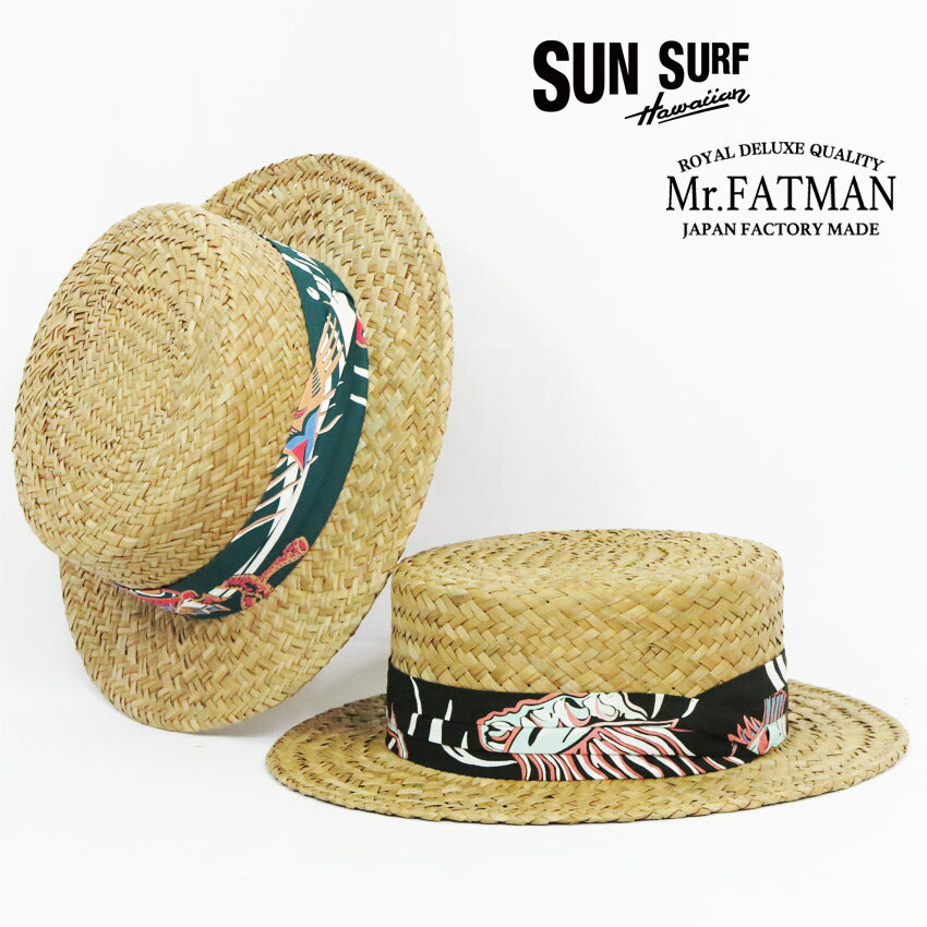 サンサーフ SUN SURF × Mr.FATMAN アイランド ボーターハット BUG EYED FISH SS02848