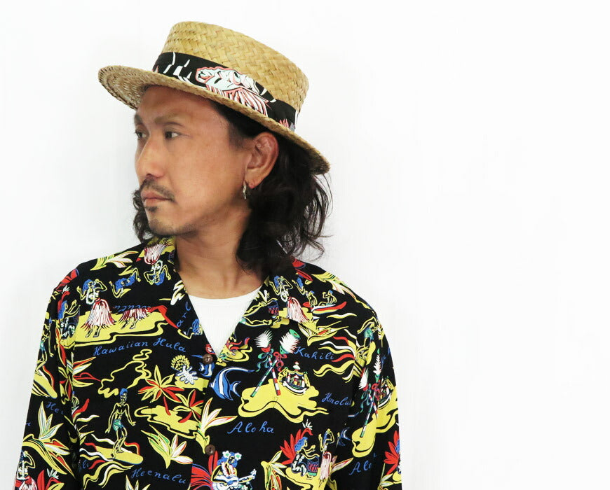 サンサーフ SUN SURF × Mr.FATMAN アイランド ボーターハット BUG EYED FISH SS02848