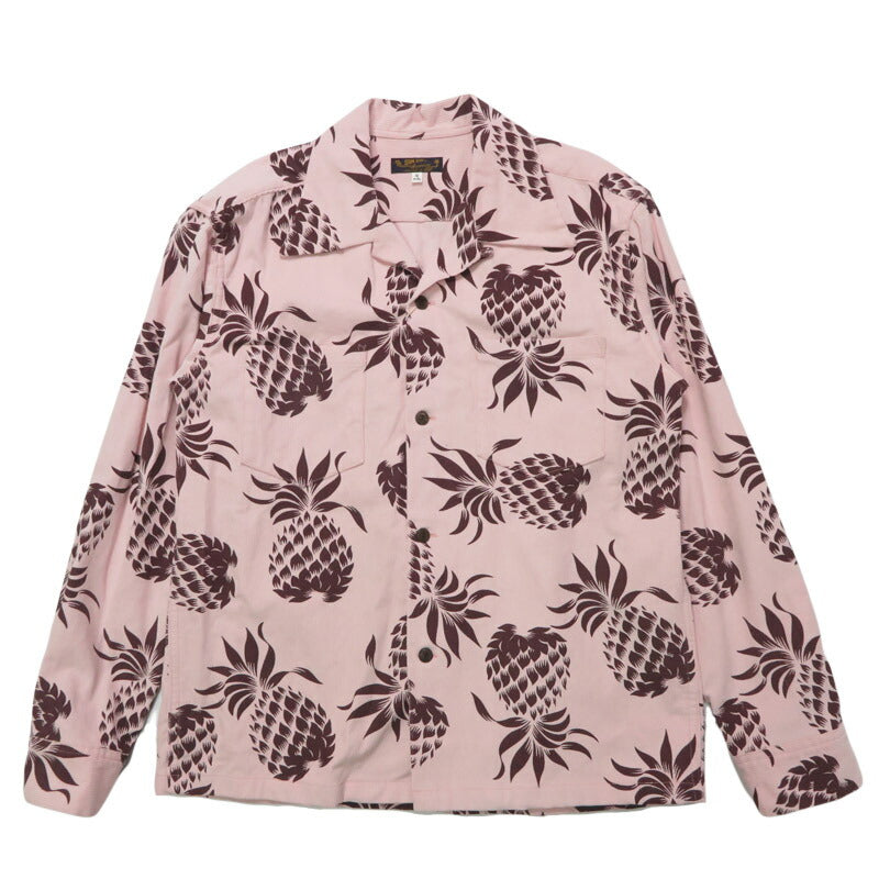 サンサーフ SUN SURF 長袖 "DUKE'S PINEAPPLE" コーデュロイオープンシャツ  アロハ SS29580