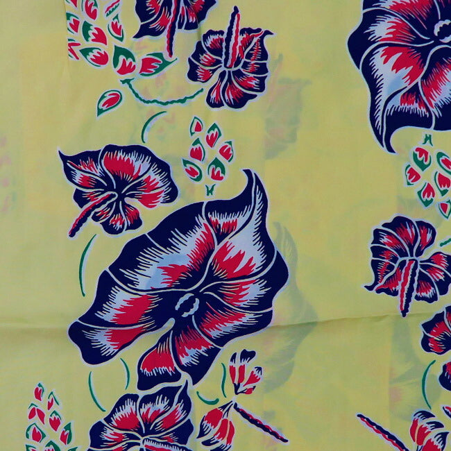サンサーフ SUN SURF 半袖 レーヨン羽二重 ハワイアンシャツ「ISLAND FLOWER CHAIN」MADE IN CALIFORNIA アロハシャツ SS39425